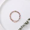 Double-layer ultra-fine natural rainbow tourmaline bracelet women's niche design sense exquisite stacking bracelet jewelry