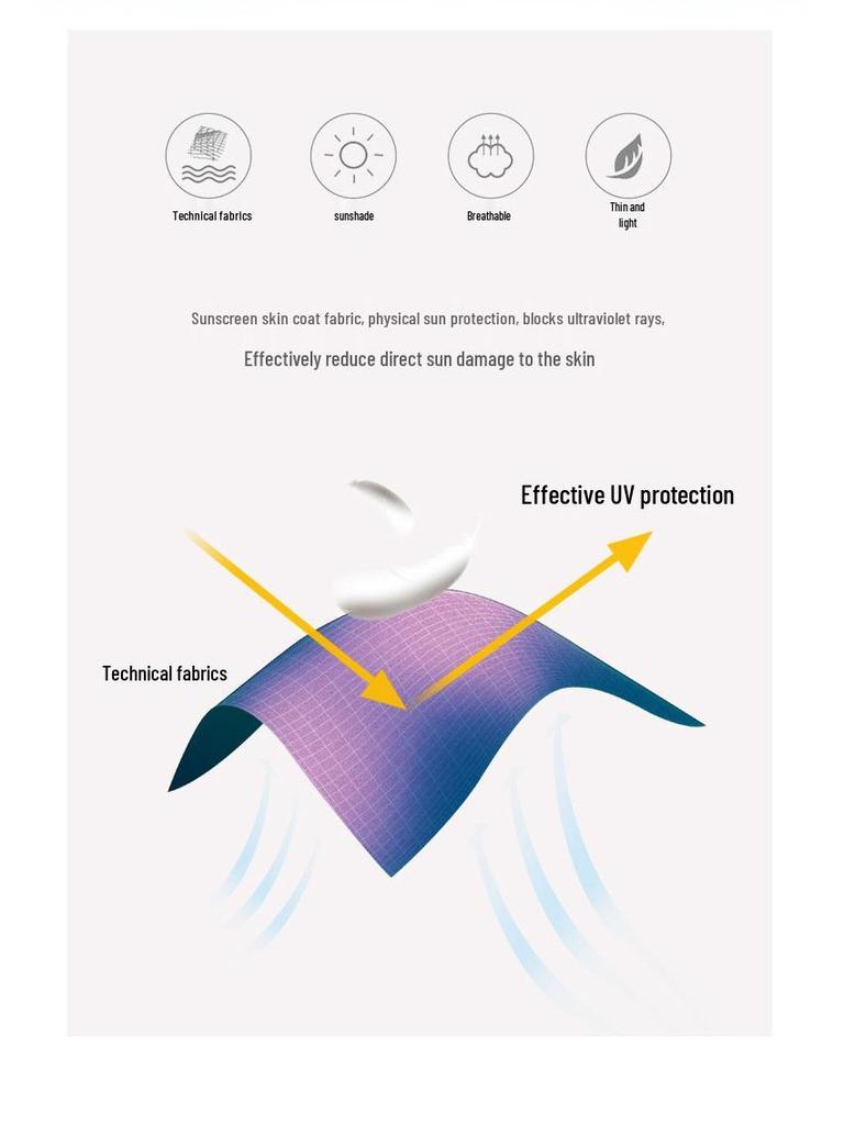 Summer Ice Silk Sun Protection Clothing - Trendy Men's and Women's Outdoor Wear