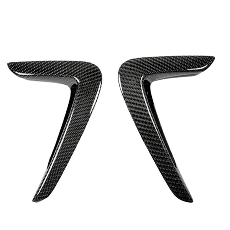 AU05 -For BMW 4 Series Real Carbon Fiber Fender Trim Side Body Air Vent Cover(F32/F33 F36) 418/420/425/428/430/435/440 2014-2020