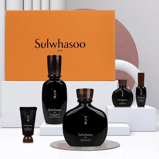 Sulwhasoo - Men Basic Gift Set 5 items / Soothing, Revitalizing, Anti-Aging, Moisturizing, Korean Cosmetics, Kbeauty