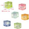 3D Transparent Squishy Toys, Slow Rising Sensory Fidget Toys, Non-Toxic Stress Relief Balls for Kids & Adults