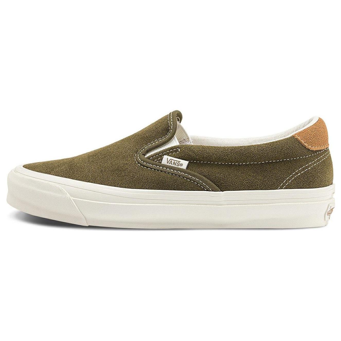 Vans OG SlipOn 59 LX Dark Green Unisex VN0007QEOLV EU 36