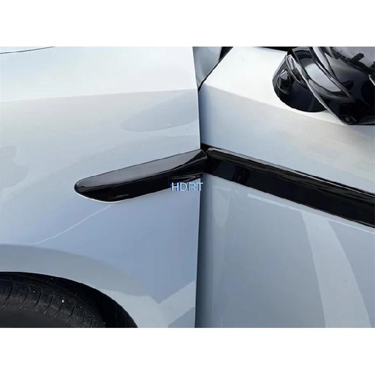 For BYD Han L 2025 + Car Styling Door Leaf Side Mark Trim Garnish Body Part Protector Decoration Accessories Exterior Sticker