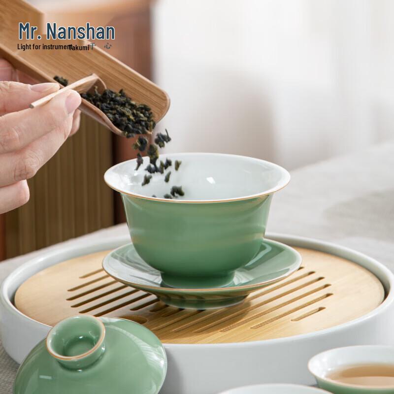 Nanshan Xiansheng Ceramic Sancai Gaiwan