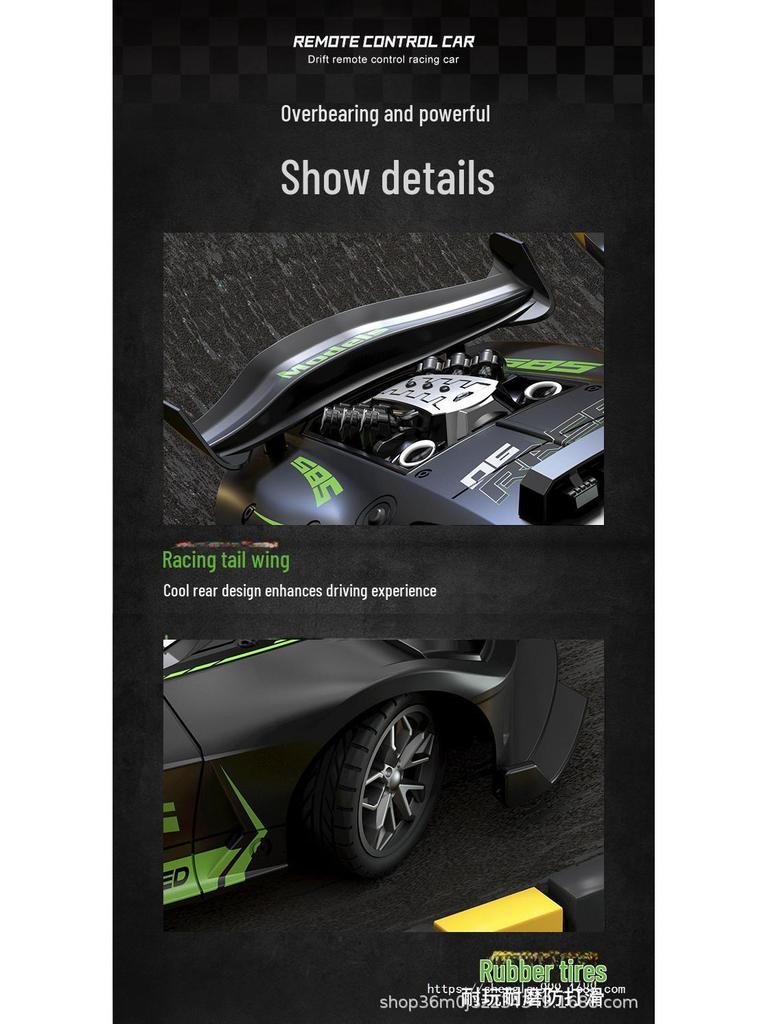 New High-Speed Four-Way RC Racing Car for Kids - Sports Model