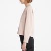 Timberland Solid Color Casual Loose Water-Resistant Fleece Crewneck Sweatshirt Women sweatshirt Light-Pink A5X29-662