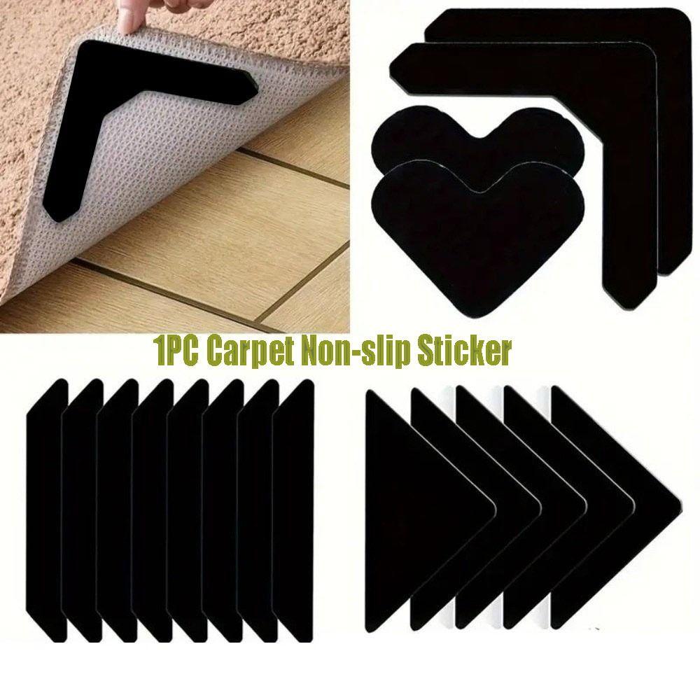 New Non-slip Carpet Stickers Reusable Grip Stoppers Rug Mat Grip Washable Anti Curling Floor Stoppers Home Decor