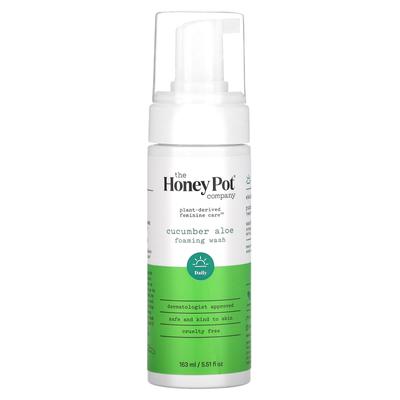 The Honey Pot Company, Schaumiges Waschmittel, Gurke Aloe, 5,51 fl oz (163 ml)