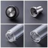 WANXIANG Double-Layer Glass Sports Water Bottle