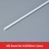 Crab Kingdom ABS Plastic Round Rod for DIY Models & Sand Tables