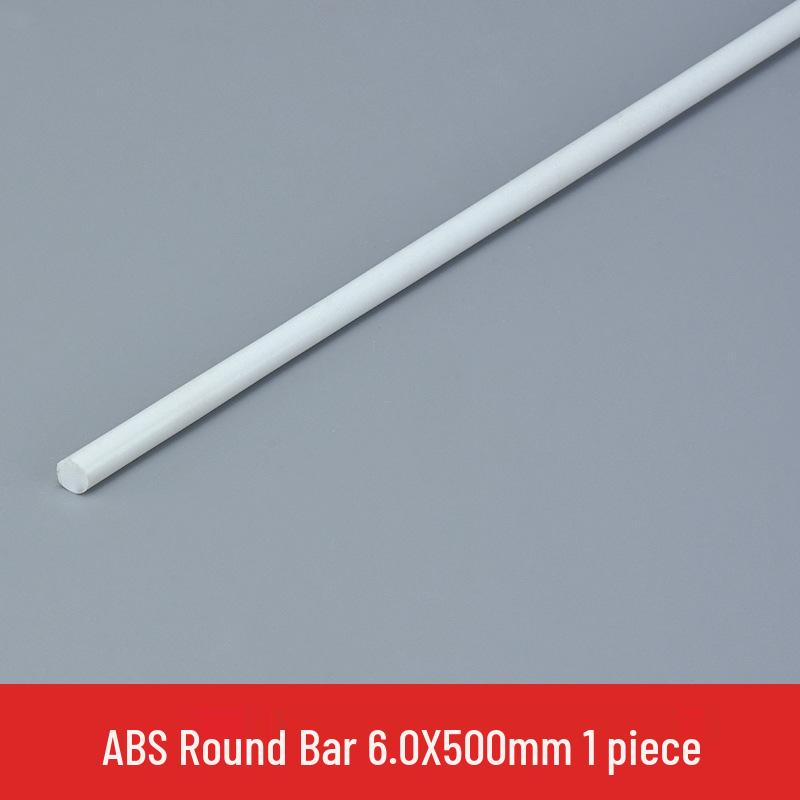 Crab Kingdom ABS Plastic Round Rod for DIY Models & Sand Tables