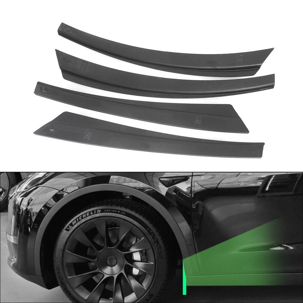 Tesla Model Y Mudguard: Punch-Free Wheel Arch Protector Against Mud & Sand Splashes