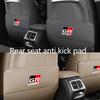 svagd6 Car Interior Seat Back Anti Child Kick Protector Pad Auto Storage Accessories For Toyota GR Sport Crown RAV4 Yaris Land Cruiser