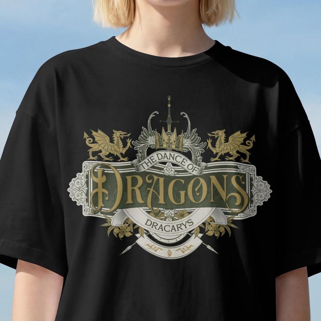 Maglietta HOTD: Maglietta La Danza dei Draghi, T-shirt Serie TV Dracarys