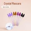 Crystal Rod Mascara & Spiral Eyebrow Brush - Eyelash Extension Cleaning Tool