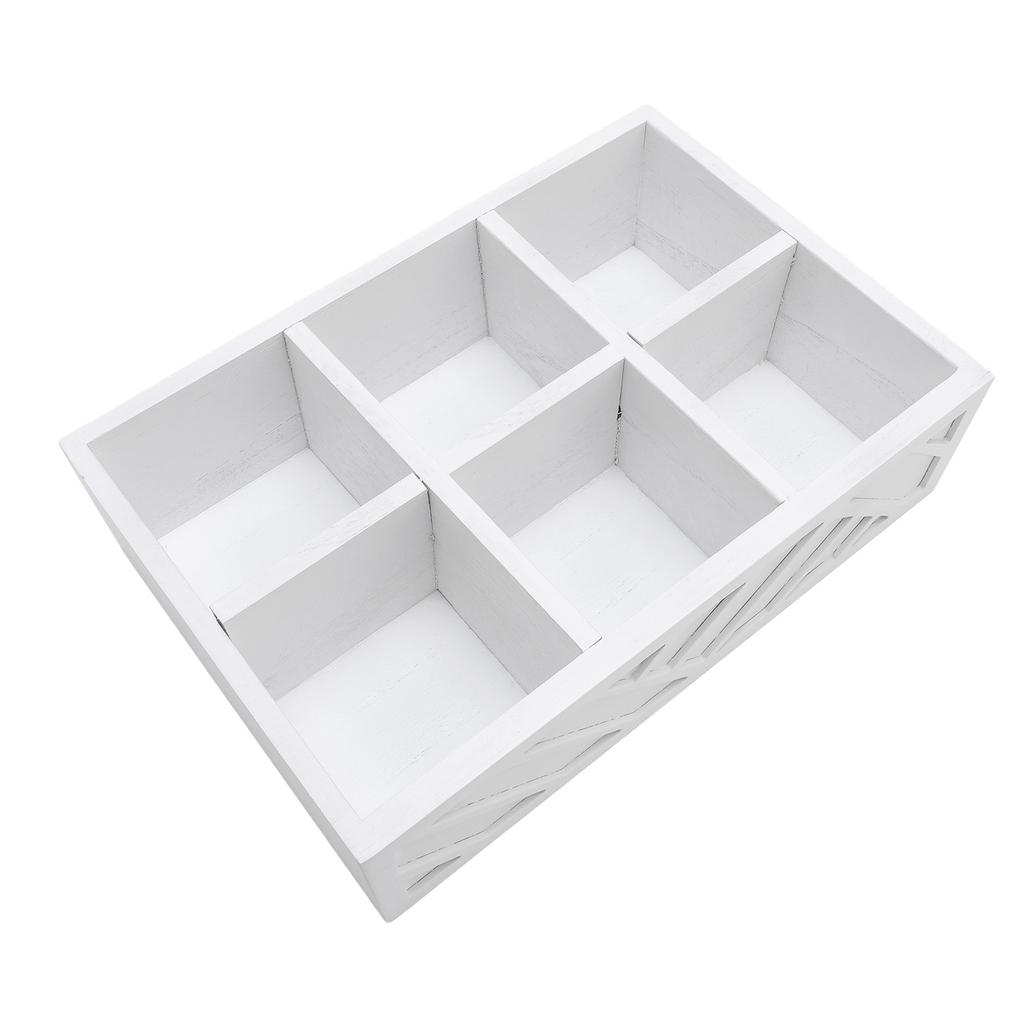 Coffee Bar Organizer Wood Coffee Station Organizer for Counter Coffee Pod Syrup Holder Tea Condiment Organizer