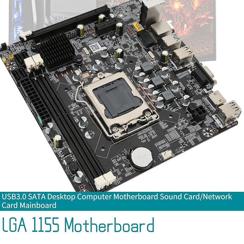 Základní deska LGA 1155 Pro B75 stolní počítačová základní deska USB 3.0 SATA DDR3 paměťová základní deska