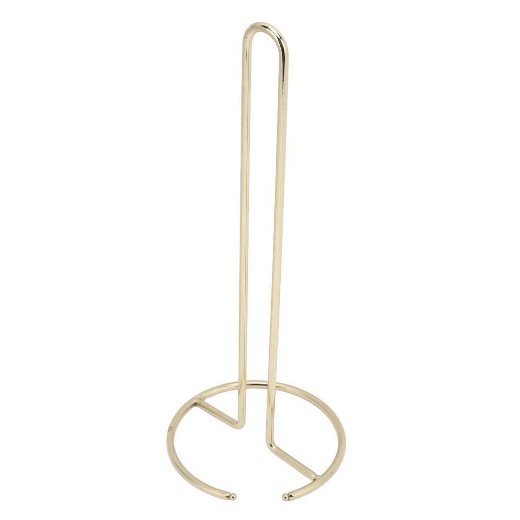 Wrought Iron Tissue Holder Smoother Surfaces Simple 1 Piece Molding Tissue Reserve Paper Holder for