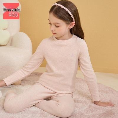 Momo Warm Fleece Kids' High-Neck Underwear Set