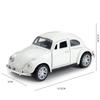 1:32 Retro Vintage Beetle Diecast Pull Back Car Model Toy For Children Gift Decor Cute Figurines Miniatures Decor