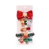 Mori Style Christmas Hair Accessories: Cute Deer & Snowman Clips, Red Rubber Bands for Little Girls