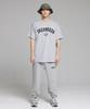 CREAM SODA LAB Arc Logo Jogger Training Pants Grey