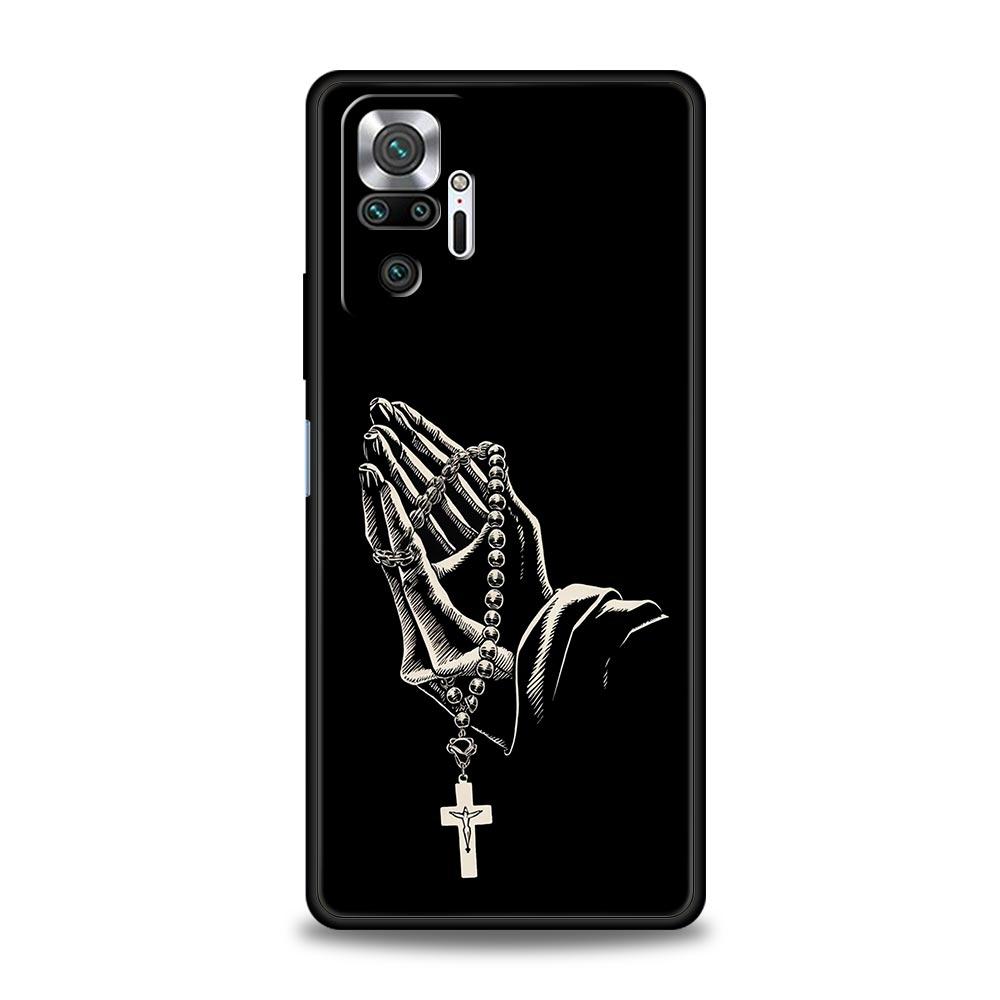 Bible Jesus Christ Cross Phone Case For Xiaomi Redmi Note 14 13 12 Pro Plus 5G 9S 9 10 11 4G 14C 13C 12C 10C 9C 9A Soft Cover
