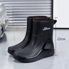 Men's All-Season Waterproof Non-Slip Work & Fashion Rain Boots
