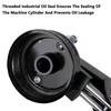 Fettkartusche für Bauwesen 12000 PSI Schwerlast-Fettpressengriff Fett-Herstellungsartefakt Fettnippel für Fahrzeug Traktor Wohnmobil Auto