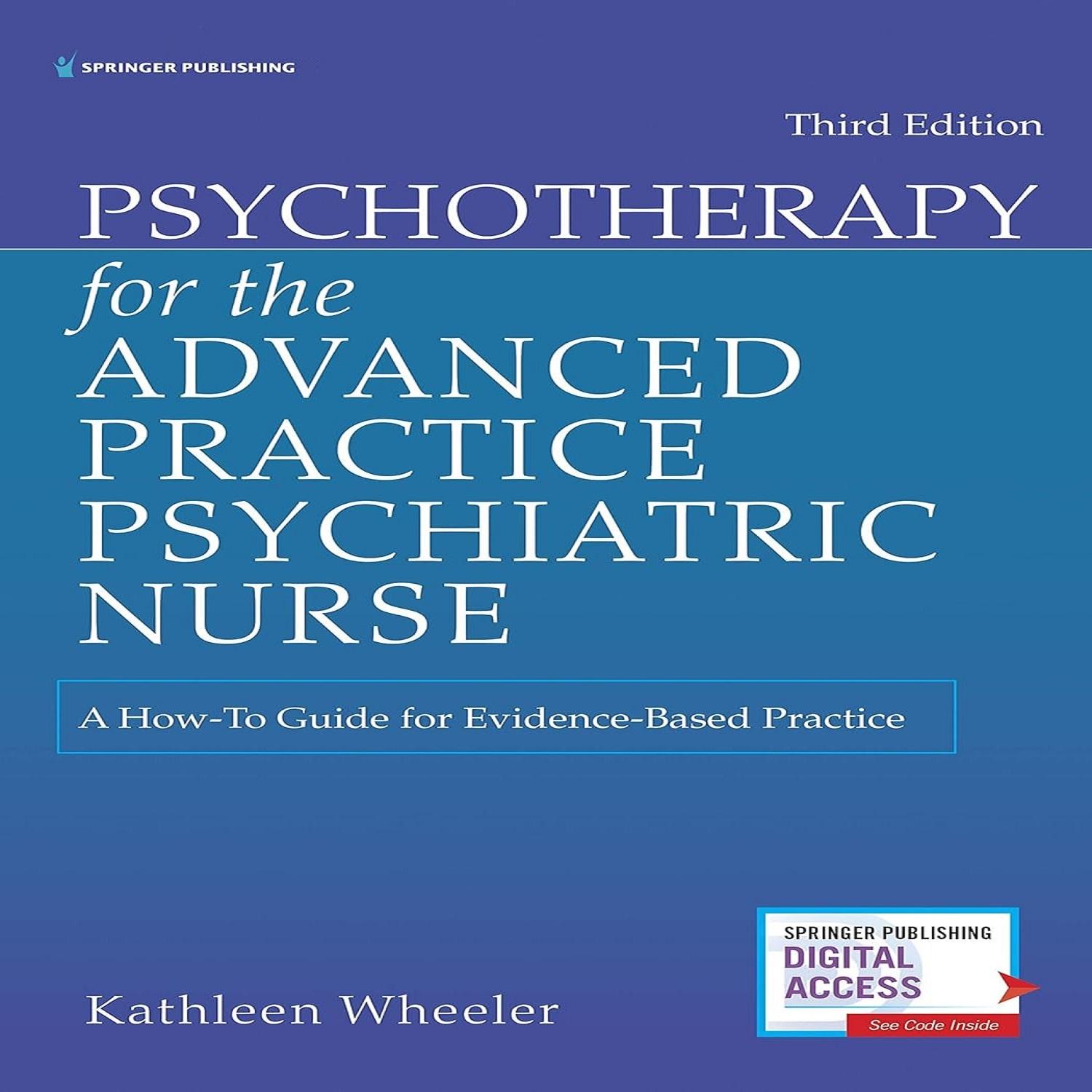 Psychotherapie für die erweiterte Praxis psychiatrische Pflegekraft: Ein Leitfaden für die evidenzbasierte Praxis