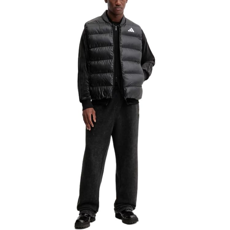 Adidas Logo Waterproof Warm Sweat-Wicking Sleeveless Vest Men vests JV7727