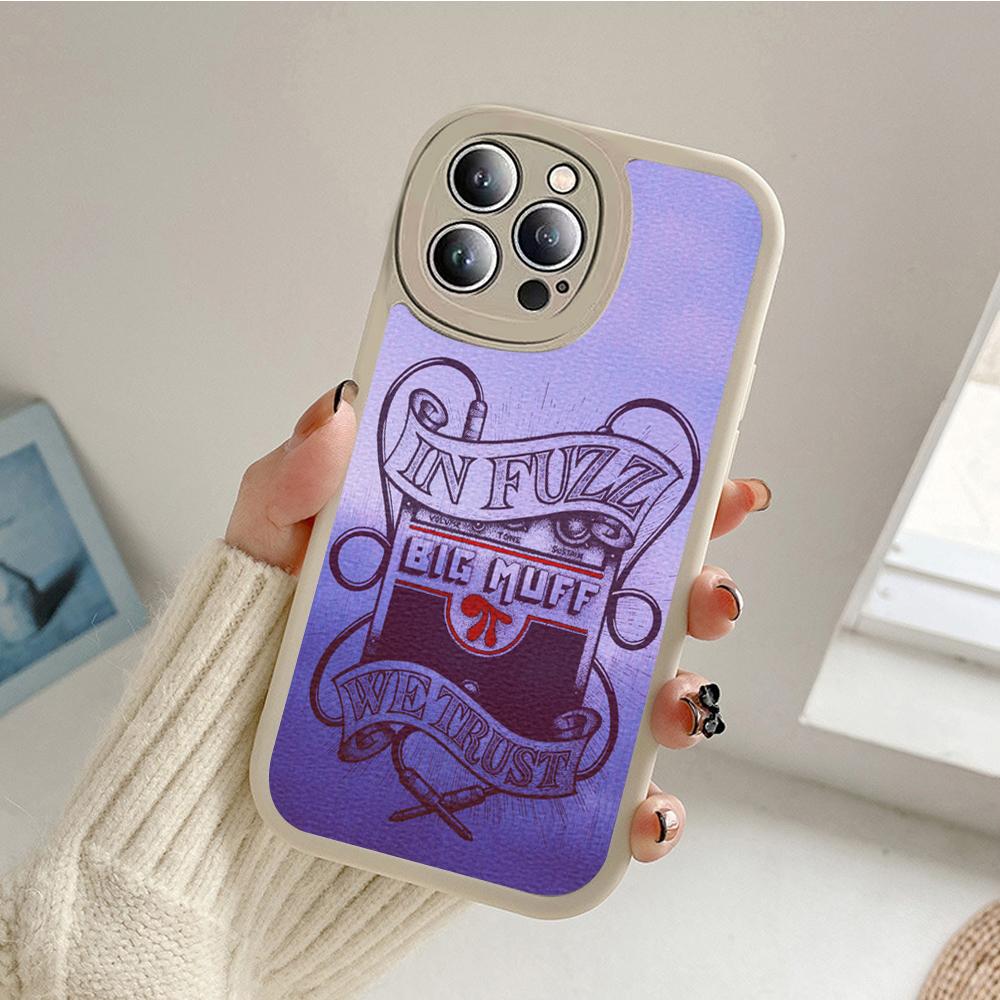 For Iphone Big Muff Phone Case for Iphone 14 13 11 12 Pro MAX 13 12 MiNi 7 8 Plus Iphone 14 XS XR Guitar Pedal Lambskin Covers