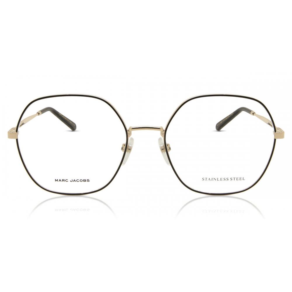 

Marc Jacobs Marc 740 Rhl Women Eyeglasses Black/Gold/55