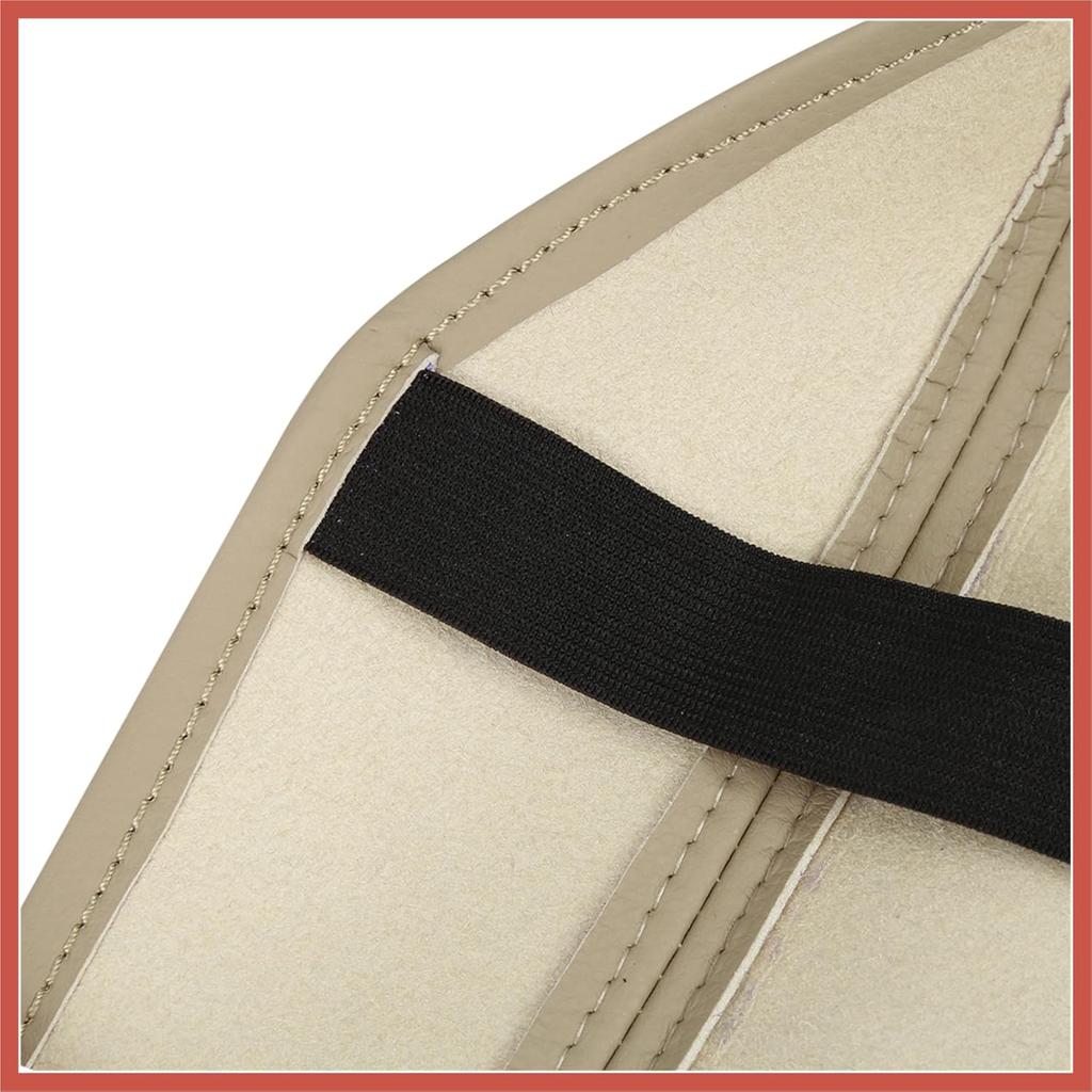 ACROPIX Car Center Console Lid Armrest Seat Box Cover Protector Replacement Microfiber Leather for Toyota Camry 2007-2011 Beige Car Parts