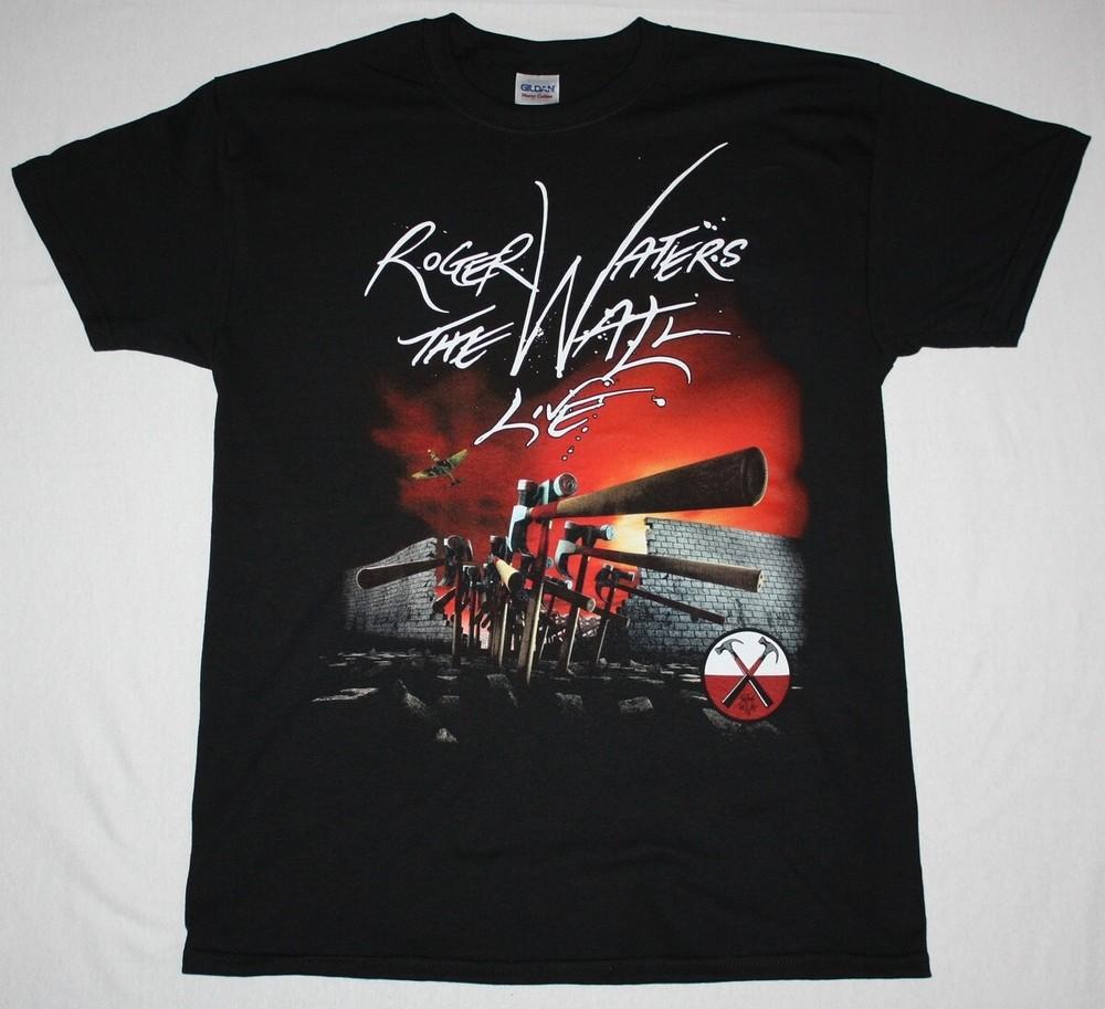 

ROGER WATERS THE WALL LIVE 2013 TOUR Gift For Fans T-Shirt Cotton S-5XL BO1207 Unisex T-Shirt XXXXL