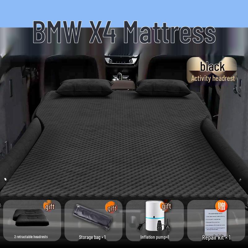 BMW X4 Trunk Air Mattress: Inflatable Car Bed for Rear Sleeping