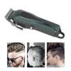 Electric Hair Trimmer Green Professional Cordless Hair Clipper for Barber Haircut Grooming