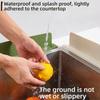Kitchen Silicone Sink Splash Guard Body Suction Cup Design Flexible Silicone, Easy to Install and Remove, Reusable