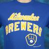 NWT Vintage 80s MILWAUKEE BREWERS T-Shirt S Baseball Mlb Single Stitch