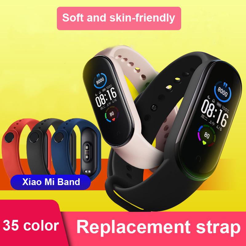 Armband für Mi Band 6 5 4 3 Sportarmbanduhr Silikonarmband Armband Zubehör