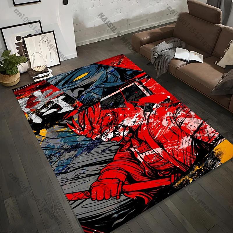 15 Size Samurai Spirits Large Carpet Living Room Home Decor Sofa Table Rug Anti Slip Chair Lounge Floor Mat Carpet for Bedroom