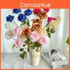 Rose Flower Artificial Wedding Hotel Restaurant Decoration Ornament Desktop