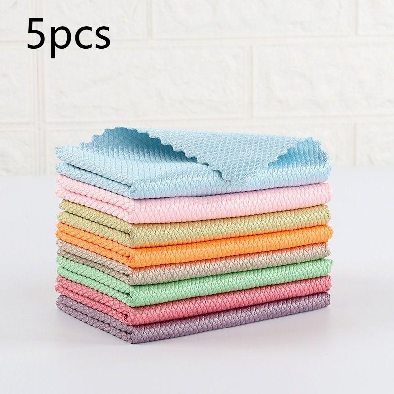 Magic Cleaning Cloths, Remove Water Stains Glass Cloth, Wipe Glass Without Leaving Marks, Quick for Removing Water Stains