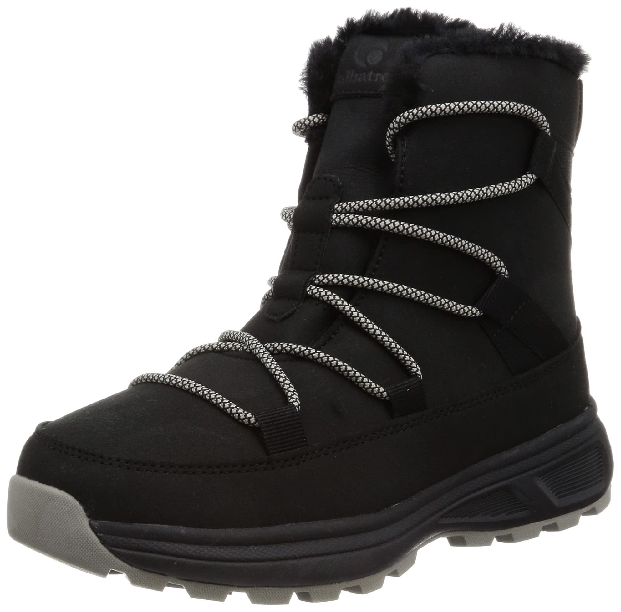 

Albertle Snow Fully Fully Women s Boots, Waterproof, Water-Repellent, Lined, Lightweight, Black, AL-SB3850L