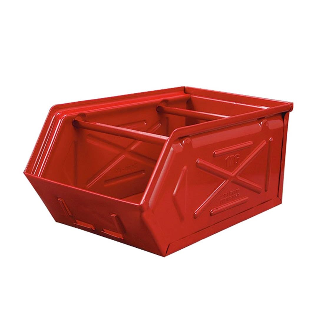 

Dulton Parts Simple Storage Container Box for Uncluttered Height Width Depth Stocker, Red, Comfortable, Storage, 130mm, 170mm, 280mm, CH07-H298RD