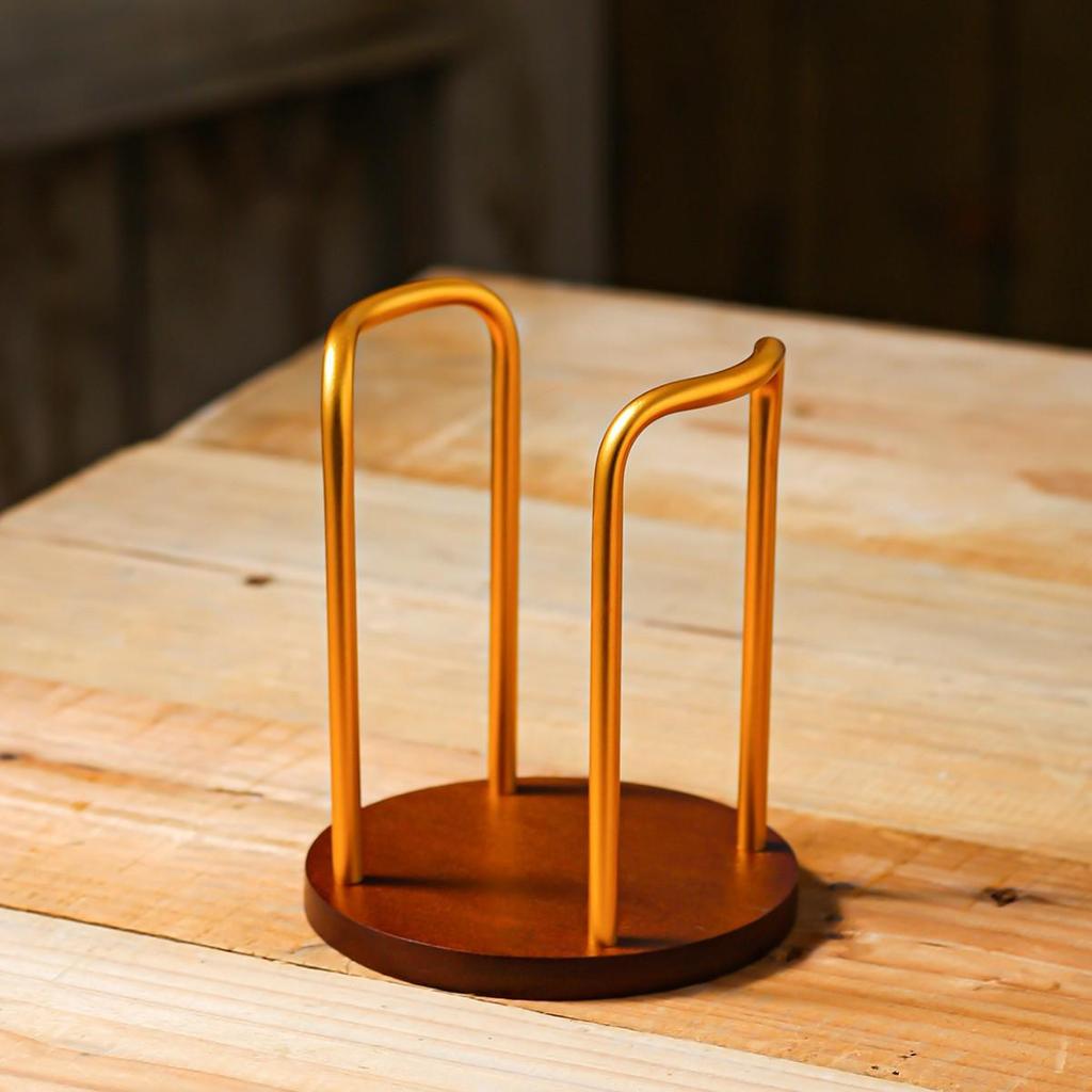 Acrylic Desktop Cup & Straw Holder - Coffee & Tea Storage Shelf