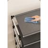 Portascarpe Elegante da Casa Scaffale per Scarpe in Metallo Organizer per Calzature Supporto Salvaspazio Scaffale Nero per Scarpe per Soggiorno