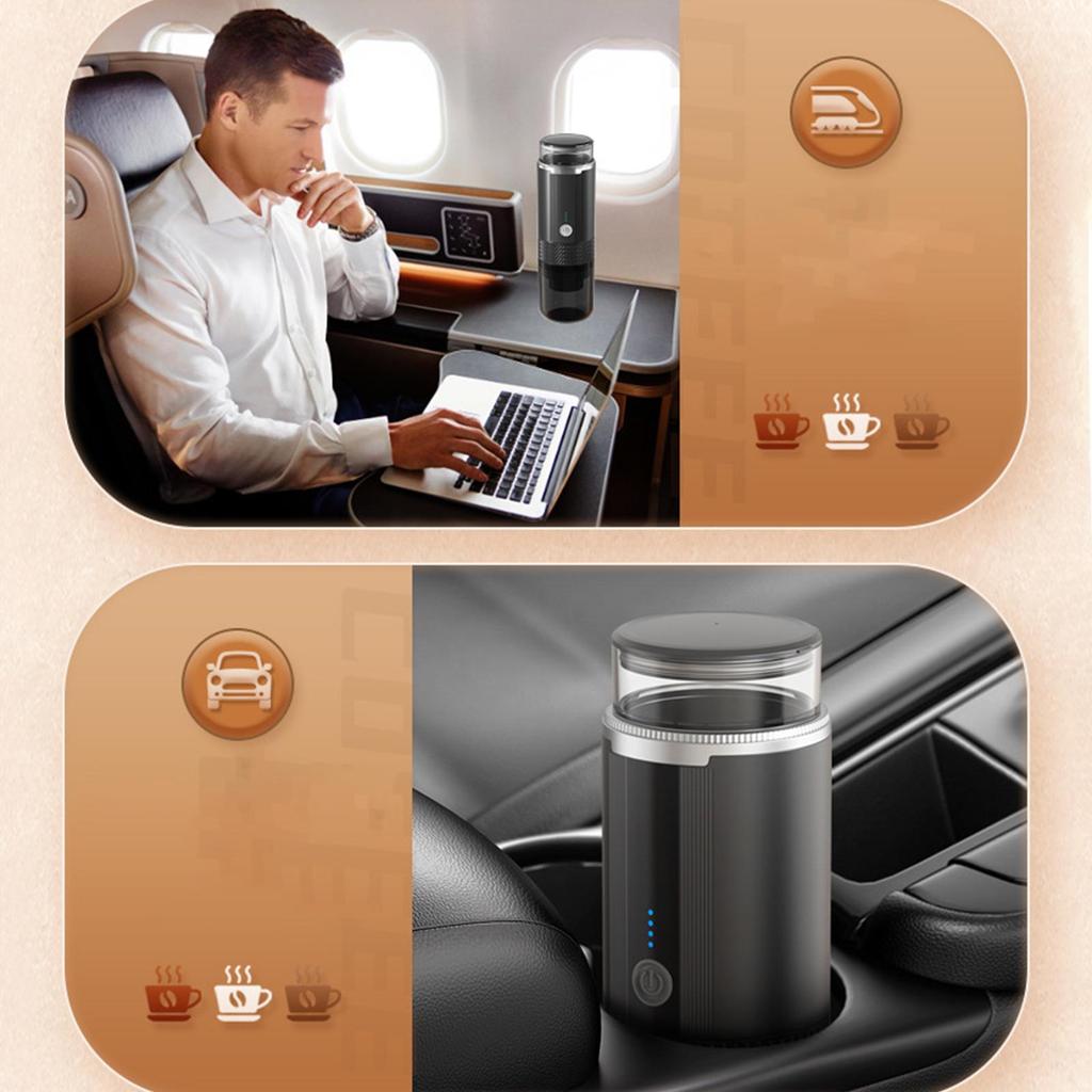 Portable household electric capsule coffee machine American style fully automatic extraction