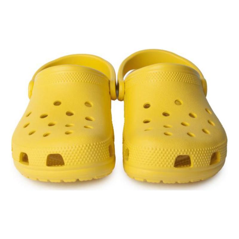 Crocs Classic Clog EVA Comfortable Non-Slip Durable Clog Shoes Unisex Yellow
