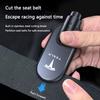 AMR1 Car Safety Hammer Auto Emergency Glass Window Breaker Seat Belt Cutter Escape Tool For Tesla Model 3 Model S X Y Roadster SpaceX